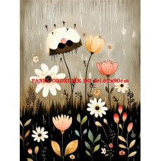 Látkový panel  kolekce DĚTSKÝ DREAMY  SVĚT  606-343