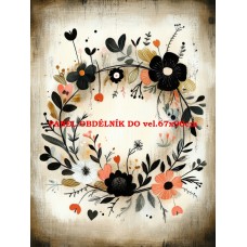 Látkový panel  kolekce DĚTSKÝ DREAMY  SVĚT  606-354