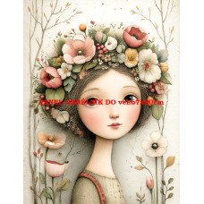 Látkový panel  kolekce DĚTSKÝ DREAMY  SVĚT  606-355