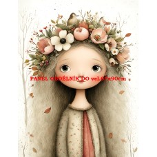 Látkový panel  kolekce DĚTSKÝ DREAMY  SVĚT  606-356