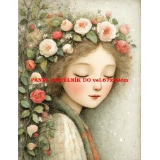 Látkový panel  kolekce DĚTSKÝ DREAMY  SVĚT  606-363