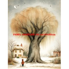 Látkový panel  kolekce DĚTSKÝ DREAMY  SVĚT  606-376