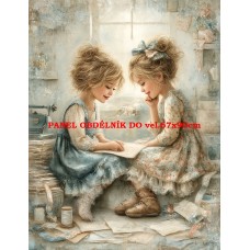 Látkový panel  kolekce DĚTSKÝ DREAMY  SVĚT  606-418