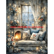 Látkový panel  kolekce DĚTSKÝ DREAMY  SVĚT  606-431