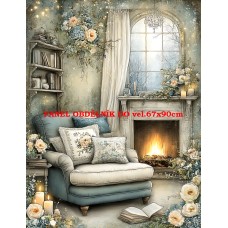 Látkový panel  kolekce DĚTSKÝ DREAMY  SVĚT  606-432