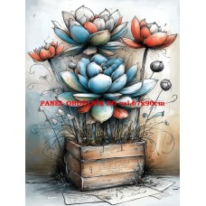 Látkový panel  kolekce DĚTSKÝ DREAMY  SVĚT  606-457
