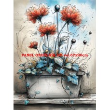 Látkový panel  kolekce DĚTSKÝ DREAMY  SVĚT  606-458