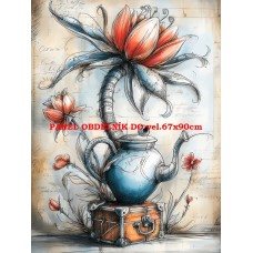 Látkový panel  kolekce DĚTSKÝ DREAMY  SVĚT  606-459