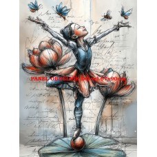 Látkový panel  kolekce DĚTSKÝ DREAMY  SVĚT  606-474