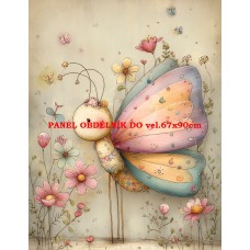 Látkový panel  kolekce DĚTSKÝ DREAMY  SVĚT  606-51