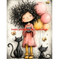 Látkový panel kolekce DĚTSKÝ DREAMY SVĚT 606-71 Látkový panel kolekce DĚTSKÝ DREAMY SVĚT 606-71