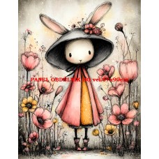 Látkový panel  kolekce DĚTSKÝ DREAMY  SVĚT  606-77