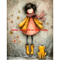 Látkový panel  kolekce DĚTSKÝ DREAMY  SVĚT  606-9