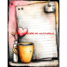 Látkový panel  kolekce DĚTSKÝ DREAMY  SVĚT  606-90