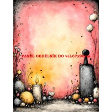 Látkový panel kolekce DĚTSKÝ DREAMY SVĚT 606-95 Látkový panel kolekce DĚTSKÝ DREAMY SVĚT 606-95