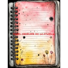 Látkový panel  kolekce DĚTSKÝ DREAMY  SVĚT  606-98