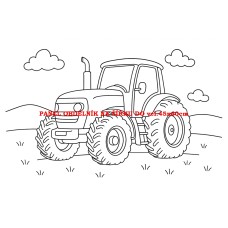 Látkový panel kolekce OMALOVÁNKY 607-103 Látkový panel kolekce OMALOVÁNKY 607-103