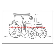 Látkový panel kolekce OMALOVÁNKY 607-105 Látkový panel kolekce OMALOVÁNKY 607-105