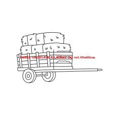 Látkový panel kolekce OMALOVÁNKY 607-106 Látkový panel kolekce OMALOVÁNKY 607-106