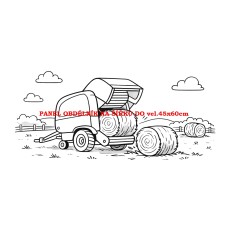 Látkový panel kolekce OMALOVÁNKY 607-109 Látkový panel kolekce OMALOVÁNKY 607-109