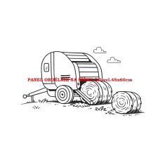 Látkový panel kolekce OMALOVÁNKY 607-110 Látkový panel kolekce OMALOVÁNKY 607-110