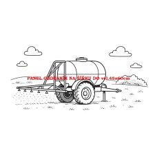 Látkový panel kolekce OMALOVÁNKY 607-111 Látkový panel kolekce OMALOVÁNKY 607-111