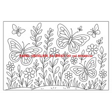 Látkový panel kolekce OMALOVÁNKY 607-117 Látkový panel kolekce OMALOVÁNKY 607-117