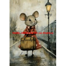 Látkový panel kolekce POHÁDKOVÉ OMALOVÁNKY 607-45 Látkový panel kolekce POHÁDKOVÉ OMALOVÁNKY 607-45