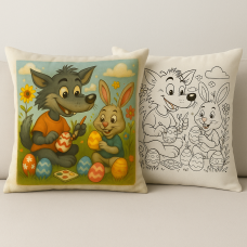 Látkový panel kolekce POHÁDKOVÉ OMALOVÁNKY 607-54 Látkový panel kolekce POHÁDKOVÉ OMALOVÁNKY 607-54