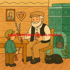 Látkový panel kolekce POHÁDKOVÉ OMALOVÁNKY 607-73 Látkový panel kolekce POHÁDKOVÉ OMALOVÁNKY 607-73