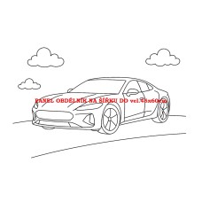 Látkový panel kolekce OMALOVÁNKY 607-95 Látkový panel kolekce OMALOVÁNKY 607-95