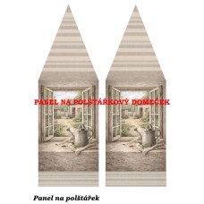 Panel na POLŠTÁŘKOVÝ DOMEČEK - 609d-101 Panel na POLŠTÁŘKOVÝ DOMEČEK - 609d-101