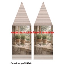 Panel na POLŠTÁŘKOVÝ DOMEČEK - 609d-123 Panel na POLŠTÁŘKOVÝ DOMEČEK - 609d-123