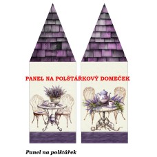 Panel na POLŠTÁŘKOVÝ DOMEČEK - 609d-80 Panel na POLŠTÁŘKOVÝ DOMEČEK - 609d-80