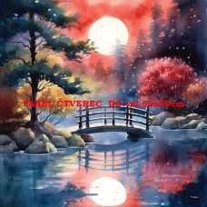 Látkový panel - kolekce JAPONSKÁ ZAHRADA 610-12 Látkový panel - kolekce JAPONSKÁ ZAHRADA 610-12