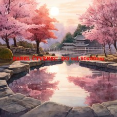 Látkový panel - kolekce JAPONSKÁ ZAHRADA 610-36