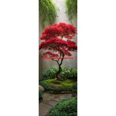 Látkový panel na záložku kolekce JAPONSKÁ ZAHRADA 610-42 Látkový panel na záložku kolekce JAPONSKÁ ZAHRADA 610-42