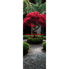 Látkový panel na záložku kolekce JAPONSKÁ ZAHRADA 610-43 Látkový panel na záložku kolekce JAPONSKÁ ZAHRADA 610-43