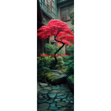 Látkový panel na záložku kolekce JAPONSKÁ ZAHRADA 610-44 Látkový panel na záložku kolekce JAPONSKÁ ZAHRADA 610-44