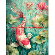 Látkový panel kolekce JAPONSKÁ ZAHRADA 610-88 Látkový panel kolekce JAPONSKÁ ZAHRADA 610-88