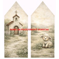 Panel na POLŠTÁŘKOVÝ DOMEČEK VELIKONOČNÍ - 611-111