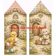 Panel na POLŠTÁŘKOVÝ DOMEČEK VELIKONOČNÍ - 611-117