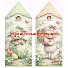 Panel na POLŠTÁŘKOVÝ DOMEČEK VELIKONOČNÍ - 611-19 Panel na POLŠTÁŘKOVÝ DOMEČEK VELIKONOČNÍ - 611-19