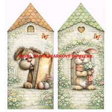 Panel na POLŠTÁŘKOVÝ DOMEČEK VELIKONOČNÍ - 611-23 Panel na POLŠTÁŘKOVÝ DOMEČEK VELIKONOČNÍ - 611-23