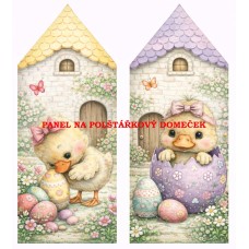 Panel na POLŠTÁŘKOVÝ DOMEČEK VELIKONOČNÍ - 611-3 Panel na POLŠTÁŘKOVÝ DOMEČEK VELIKONOČNÍ - 611-3