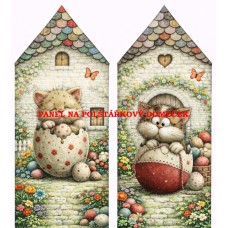 Panel na POLŠTÁŘKOVÝ DOMEČEK VELIKONOČNÍ - 611-42