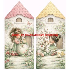 Panel na POLŠTÁŘKOVÝ DOMEČEK VELIKONOČNÍ - 611-5 Panel na POLŠTÁŘKOVÝ DOMEČEK VELIKONOČNÍ - 611-5