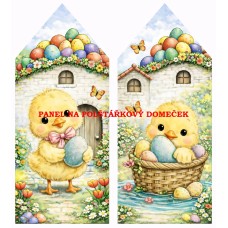 Panel na POLŠTÁŘKOVÝ DOMEČEK VELIKONOČNÍ - 611-51