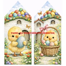Panel na POLŠTÁŘKOVÝ DOMEČEK VELIKONOČNÍ - 611-52