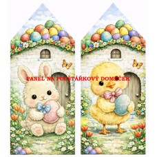Panel na POLŠTÁŘKOVÝ DOMEČEK VELIKONOČNÍ - 611-53